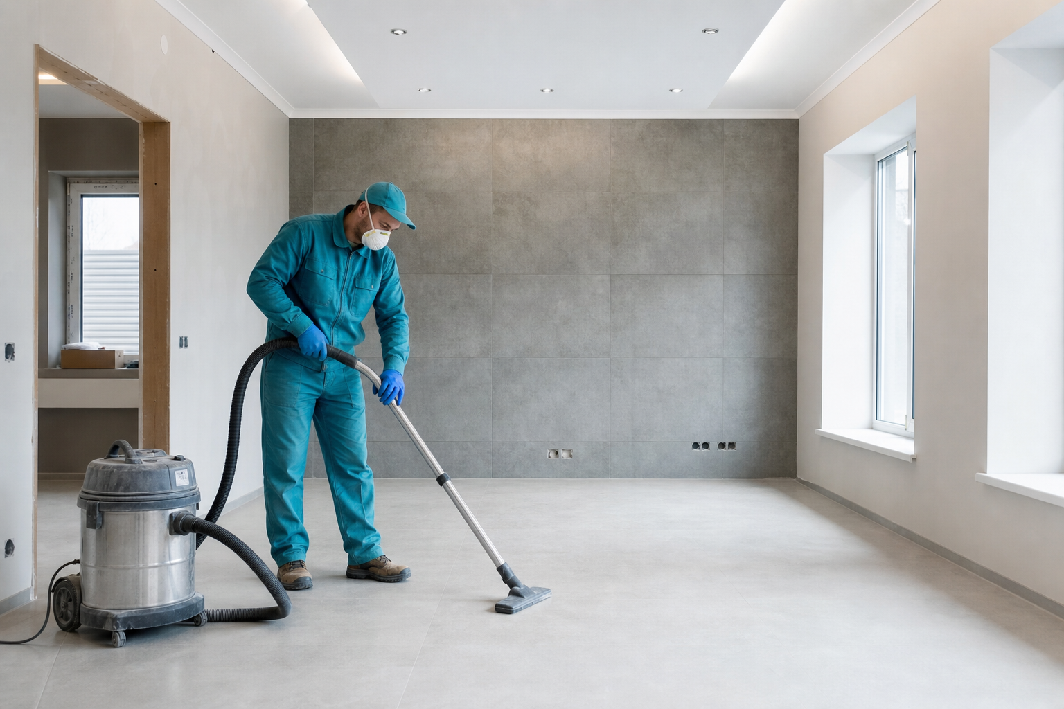 Nettoyage après travaux